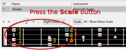 image, notation and tab for lesson