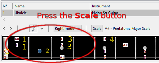 image, notation and tab for lesson