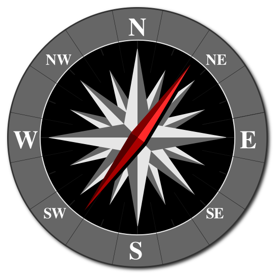 A compass